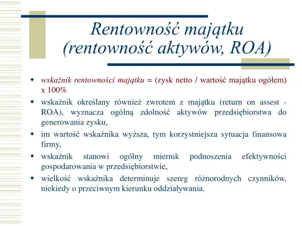 Rentowność majątku: Jak skutecznie pomnażać swój kapitał bez strat