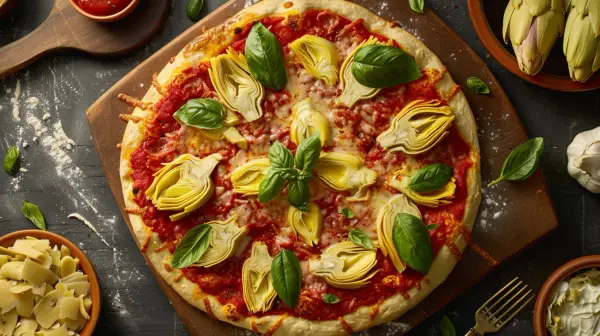 Pizza z karczochami - odkryj włoskie smaki w domowej kuchni