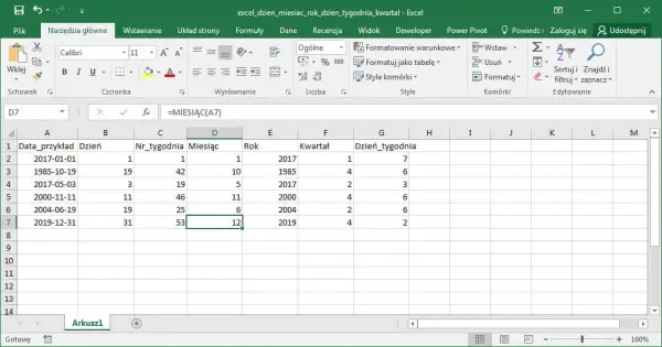 Jak wyciągnąć rok z daty Excel: 5 prostych metod + porady