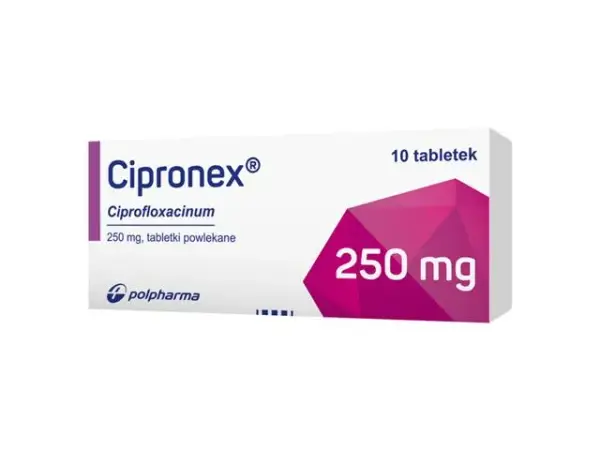 Cipronex: na co jest, dawkowanie, skutki uboczne poznaj lek!