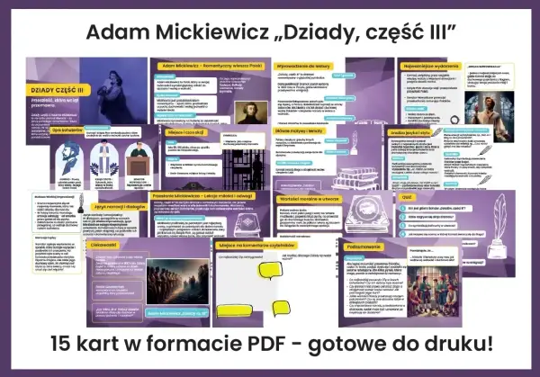 Dziady cz. III - Streszczenie, sens i klucz do zrozumienia