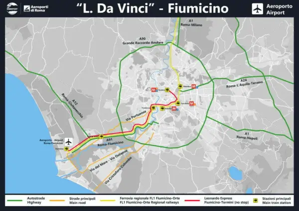 Jak dojechać z lotniska w Rzymie do centrum – najlepsze opcje transportu