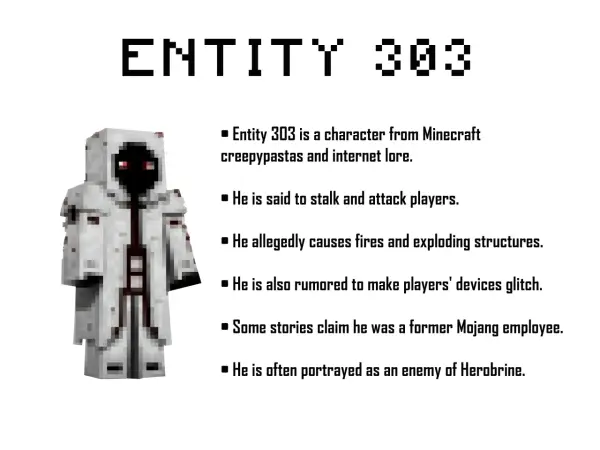 Entity 303 Minecraft - Prawda o legendzie i skąd się wzięła