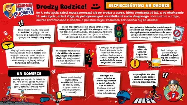 Zagadki o ruchu drogowym, które uczą dzieci zasad bezpieczeństwa