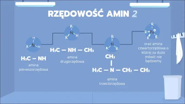 Amidy w chemii organicznej - budowa, nazewnictwo i reakcje