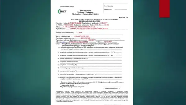 Wniosek SEP Katowice - Szybki i Sprawny Proces Składania Wniosku