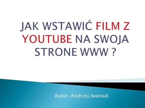 Jak wstawić film na stronę HTML i uniknąć najczęstszych błędów