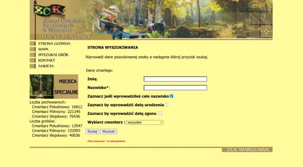 Jak znaleźć grób w Warszawie? Wyszukiwarki i porady