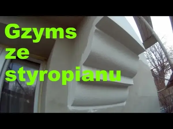 Jak zrobić gzyms ze styropianu: krok po kroku bez błędów