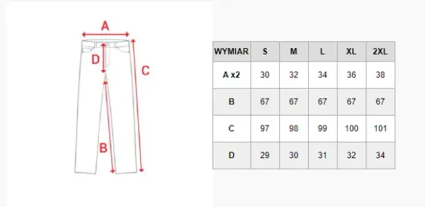 100 cm w pasie jaki to rozmiar spodni? Sprawdź, aby nie popełnić błędu