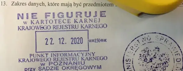 Zaświadczenie o niekaralności - wszystko co musisz wiedzieć