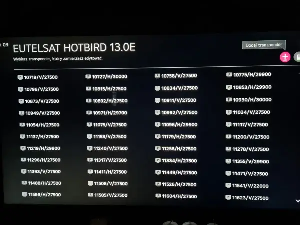 Wykaz kanałów Hot Bird 13°E: FTA, Polsat, Canal+. Jak szukać?