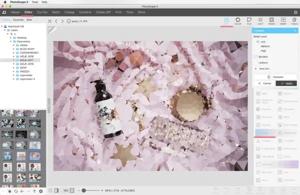 PhotoScape X pod lupą - kiedy warto go wybrać?