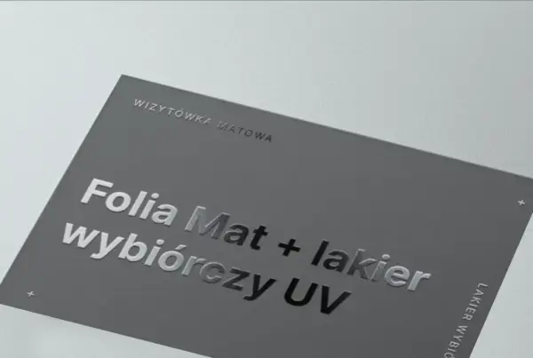 Folia mat druk: Jak matowe foliowanie poprawia jakość druków