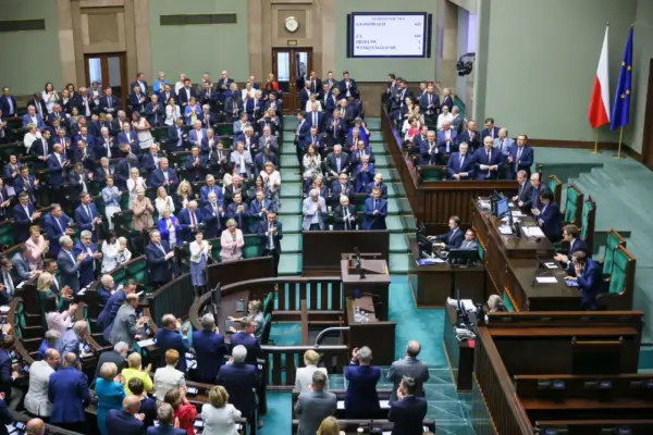 Posłowie w Sejmie, głosowanie nad projektem ustawy, być może w kontekście art. 37 kk.
