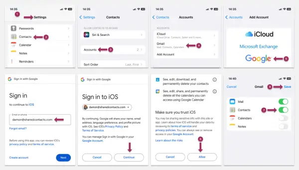 Jak mieć kontakty Google na iPhone? Synchronizacja i rozwiązania