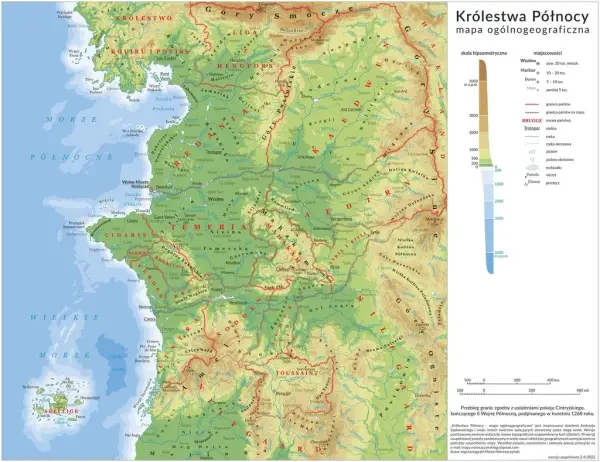 Mapa Wiedźmina: Jak dokładnie przedstawia świat Wiedźmina?
