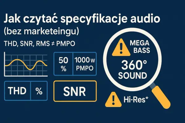 Moc RMS w audio - Jak czytać i dobierać sprzęt bez pomyłek