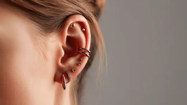 Kolczyki do piercingu ucha - Wybierz idealne na start i po!