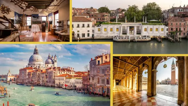 Scopri le mostre da vedere a Venezia: modelli leonardeschi, la Basilica di Santa Maria della Salute e Piazza San Marco.