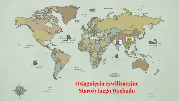Osiągnięcia cywilizacji starożytnego wschodu, które zmieniły świat