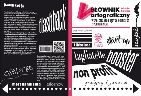 Słownik ortograficzny Sebastiana Surendry wyjaśnia zasady interpunkcji i pisowni, pomagając unikać błędów językowych w codziennym życiu.