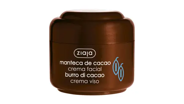 Crema facial Ziaja manteca de cacao, ideal para nutrir la piel. Sus propiedades la hacen perfecta para el cuidado diario.