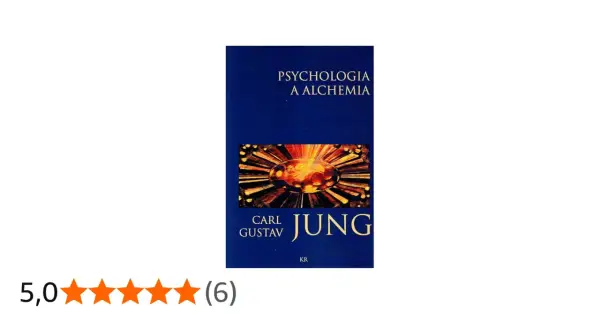 Okładka książki "Psychologia a Alchemia" Carla Gustava Junga z grafiką i tekstem.