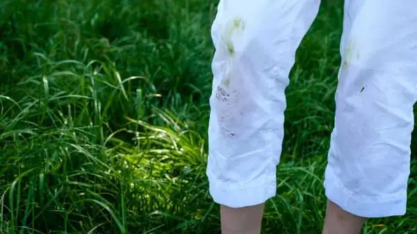 Jak doprac spodnie z trawy - skuteczne metody na plamy z jeansów