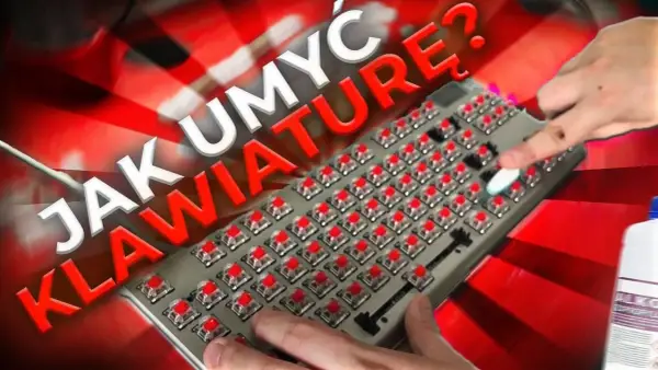 Jak czyścić klawiaturę mechaniczną? Bezpieczny poradnik krok po kroku