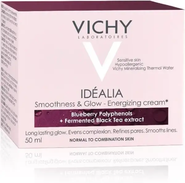 Vichy Idealia rozświetlający krem wygładzający – popraw koloryt skóry