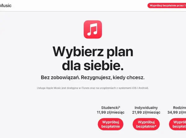 Apple Music w Polsce - ile kosztuje i kiedy wybrać Apple One