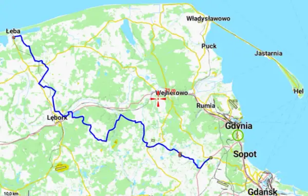 Gdańsk Łeba ile km? Sprawdź, jak szybko dotrzesz na miejsce
