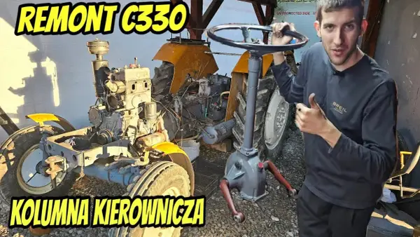 Oto 5 pułapek czyhających na kolumnę kierowniczą ciągnika C 330
