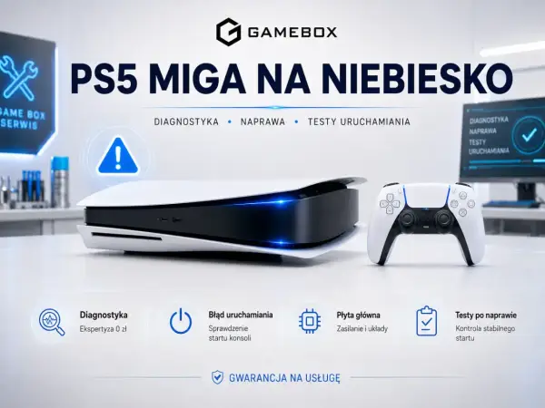 Pad PS5 miga na niebiesko? Rozwiąż problem w 5 krokach!