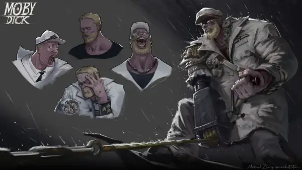 Kapitan Ahab: Obsesja, zemsta i tragiczny los bohatera Moby Dicka