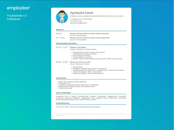 Profesjonalny email o praktyki, który zachwyci każdego pracodawcę