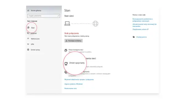 Konfiguracja Ethernet - Jak ustawić adres IP i naprawić błędy?