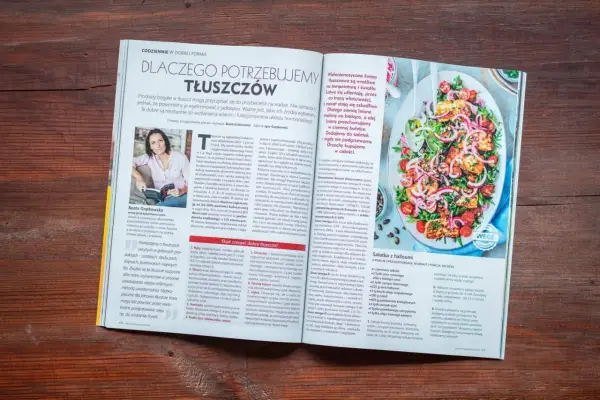 Wielonienasycone kwasy tłuszczowe są wrażliwe na temperaturę. Dodajemy je do sałatek, nigdy nie podgrzewamy. Orzechy kupujemy w całości.