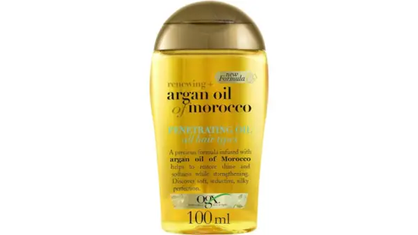 Botella de aceite de argán para el cabello, fórmula renovadora para todo tipo de cabello, 100 ml.