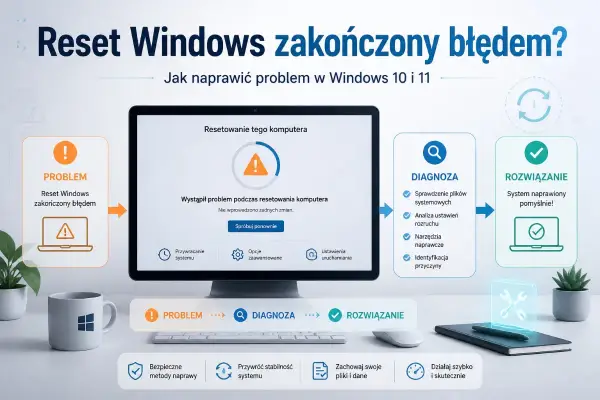 Jak sformatować Windows 10? Reset czy czysta instalacja?