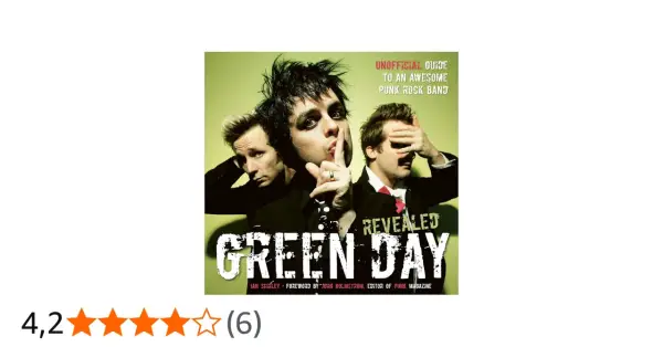 Le groupe punk Green Day, icône des années 90, sur la couverture d'un guide non officiel.