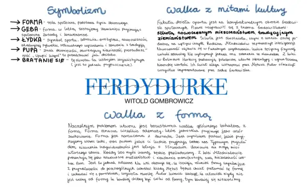 Ferdydurke: Do jakiej epoki należy? Wyjaśniamy!