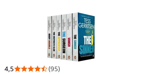 I Rizzoli & Isles di Tess Gerritsen in ordine cronologico: Body Double, The Mephisto Club, The Apprentice, The Surgeon, Vanish, The Sinner.