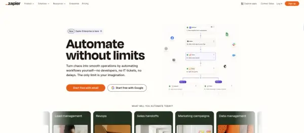 Zapier helps nonprofits automate workflows, turning chaos into smooth operations. See how Zapier for nonprofits streamlines tasks.