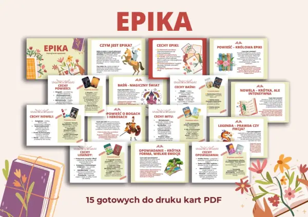 Epika - Jak ją rozpoznać? Cechy, gatunki, przykłady
