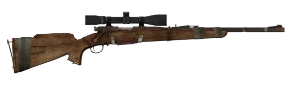 Karabin snajperski z lunetą, podobny do tego, którego używał Boone w Fallout: New Vegas.