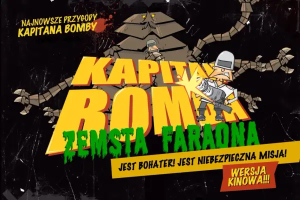 Kapitan Bomba walczy z potworem, by dokonać zemsty faraona. Jest bohaterem niebezpiecznej misji!