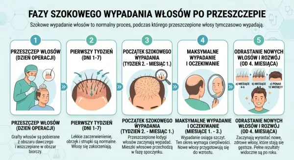 Nieudany przeszczep włosów? Jak ocenić i naprawić efekt