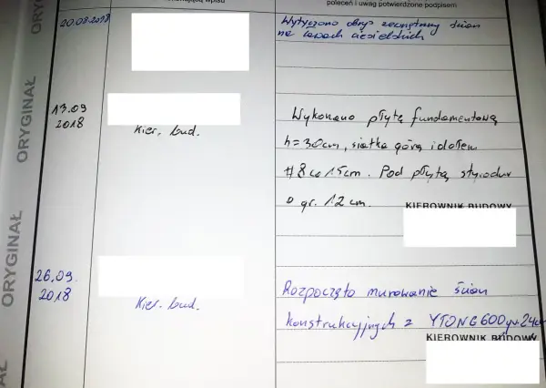 Wpis geodety do dziennika budowy: Co musi zawierać i dlaczego